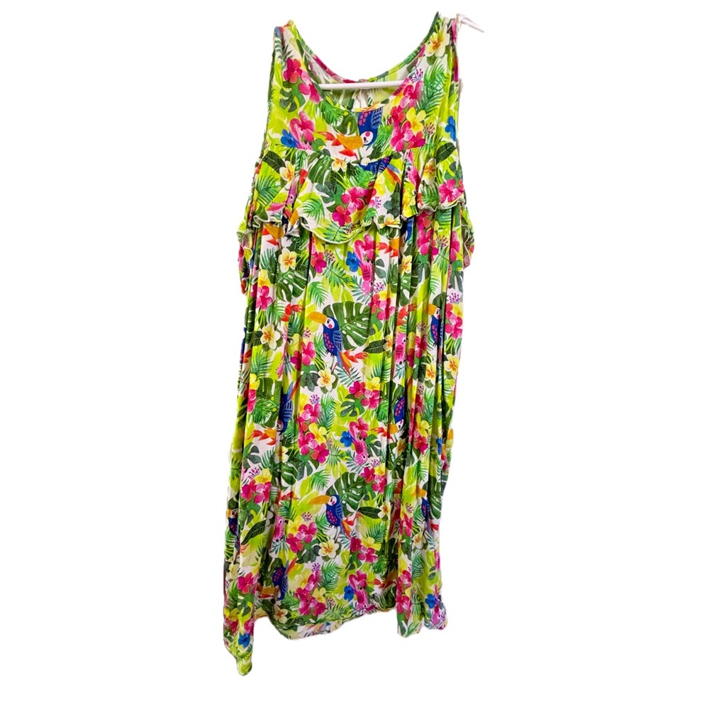 Vibrant colored summer dress for kids